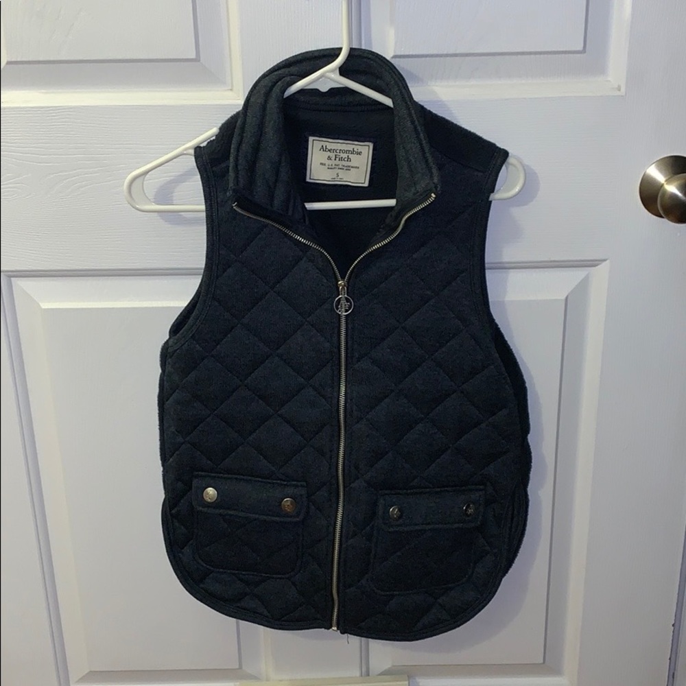 Blue Abercrombie Vest